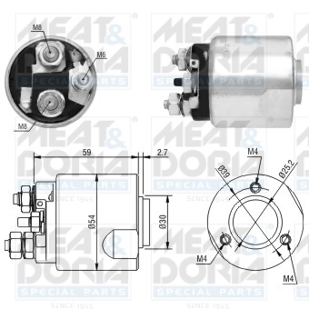 Solenoid Switch, starter
